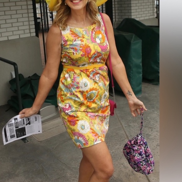 kate spade Dresses & Skirts - Kate Spade Floral Retro style 60s70s vibe size 2 USA XS